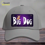 Big Dog Novelty License Plate Hat Cotton / Gray