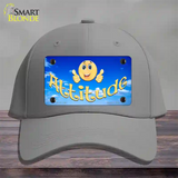 Attitude Novelty License Plate Hat Cotton / Gray