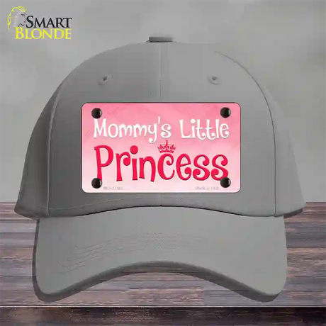 Mommys Little Princess Novelty License Plate Hat Cotton / Gray