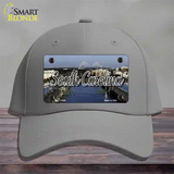 South Carolina City Bridge State Novelty License Plate Hat Cotton / Gray