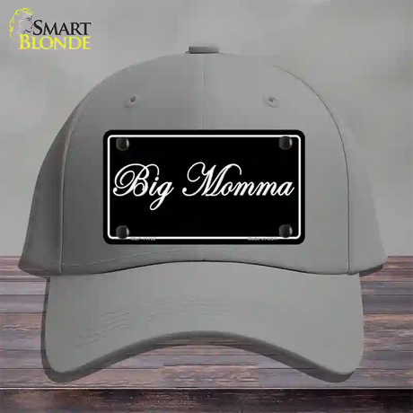 Big Momma Novelty License Plate Hat Cotton / Gray