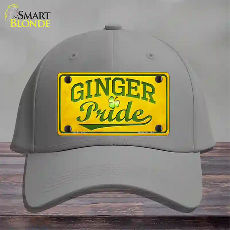 Ginger Pride Novelty License Plate Hat Cotton / Gray