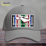 Persian Gulf Veteran Novelty License Plate Hat Cotton / Gray