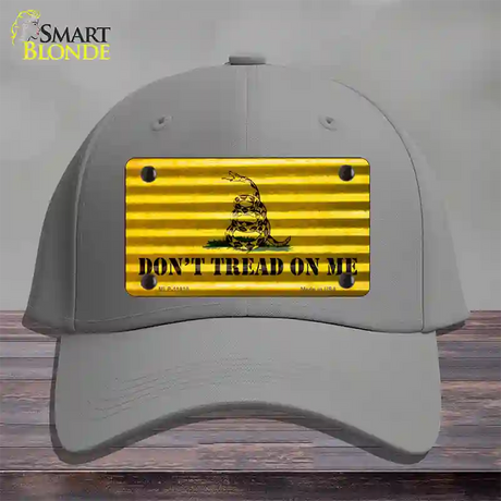 Dont Tread On Me Novelty License Plate Hat Cotton / Gray