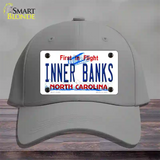 Inner Banks North Carolina Novelty License Plate Hat Cotton / Gray