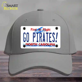 Go Pirates North Carolina Novelty License Plate Hat Cotton / Gray