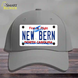 New Bern North Carolina Novelty License Plate Hat Cotton / Gray