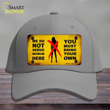 Bring Your Own Novelty License Plate Hat Cotton / Gray