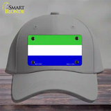 Galapagos Island Flag Novelty License Plate Hat Cotton / Gray