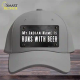 My Indian Name Novelty License Plate Hat Cotton / Gray