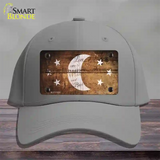 The Moon and Back Novelty License Plate Hat Cotton / Gray