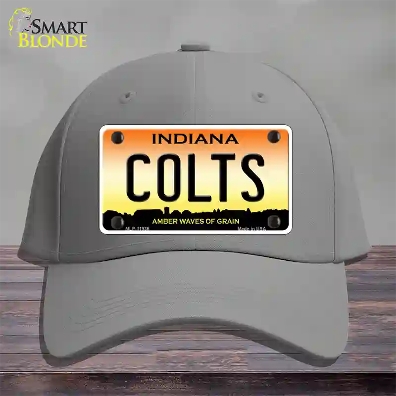 Indiana Colts Novelty License Plate Hat Cotton / Gray