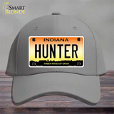 Hunter Indiana Novelty License Plate Hat Cotton / Gray