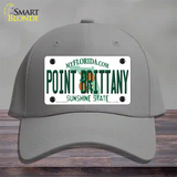 Florida Point Brittany Novelty License Plate Hat Cotton / Gray