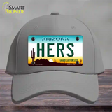 Hers Arizona Novelty License Plate Hat Cotton / Gray