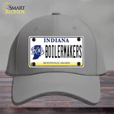 Boilermakers Indiana Novelty License Plate Hat Cotton / Gray