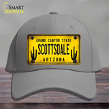 Arizona Scottsdale Novelty License Plate Hat Cotton / Gray