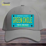 Green Chile New Mexico Green Novelty License Plate Hat Cotton / Gray