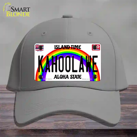 Kahoolawe Hawaii Novelty License Plate Hat Cotton / Gray