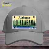 Go Alabama Novelty License Plate Hat Cotton / Gray