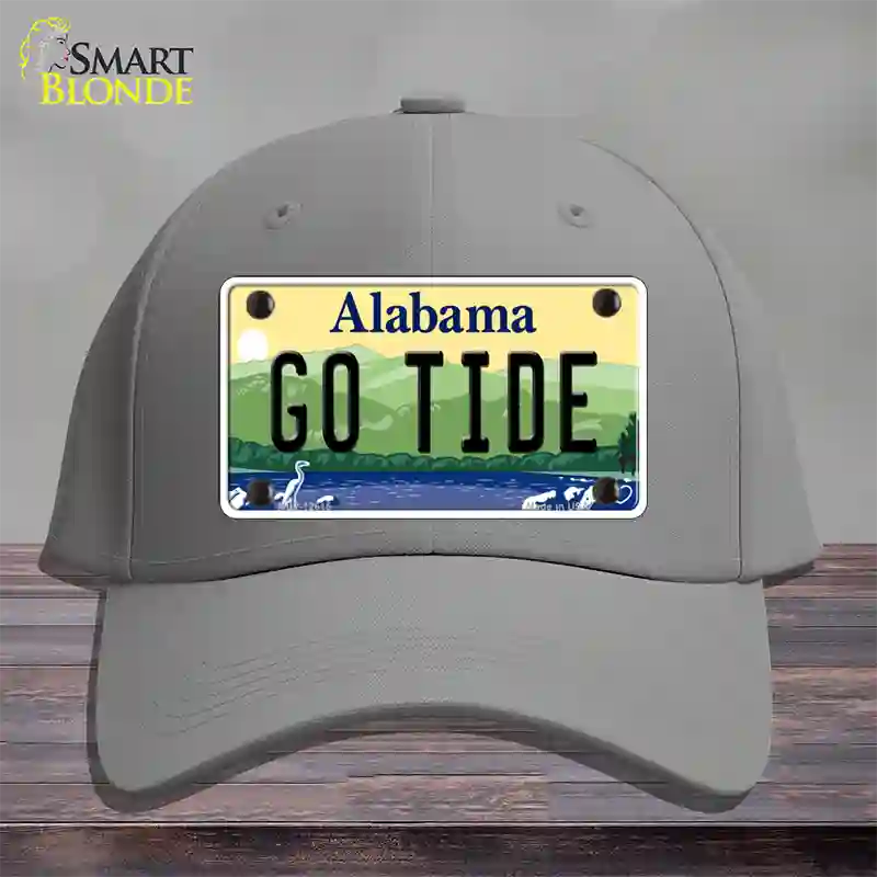 Go Tide Novelty License Plate Hat Cotton / Gray