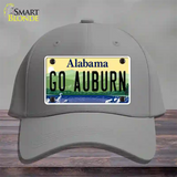 Go Auburn Novelty License Plate Hat Cotton / Gray