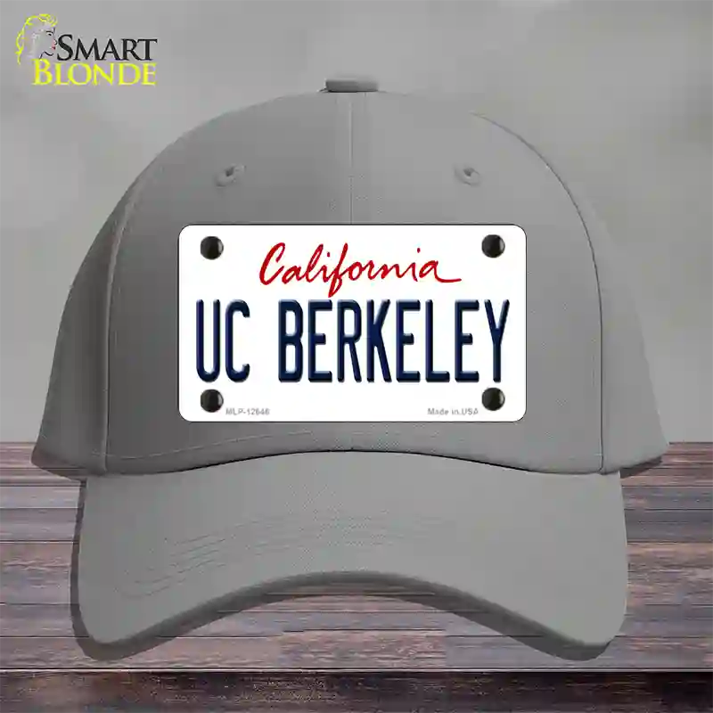 UC Berkeley Novelty License Plate Hat Cotton / Gray