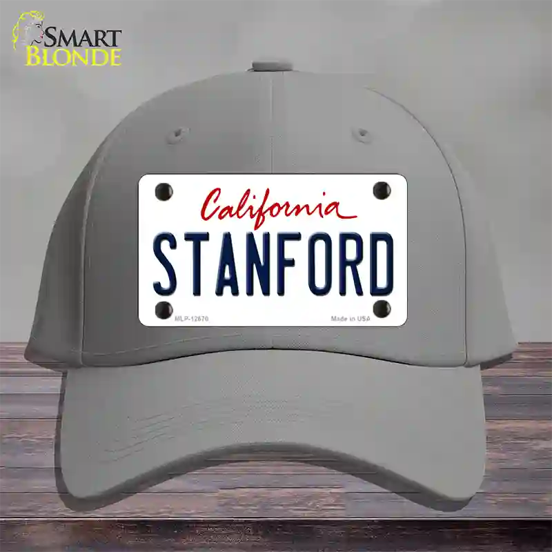 Stanford Novelty License Plate Hat Cotton / Gray