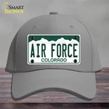 Air Force Novelty License Plate Hat Cotton / Gray