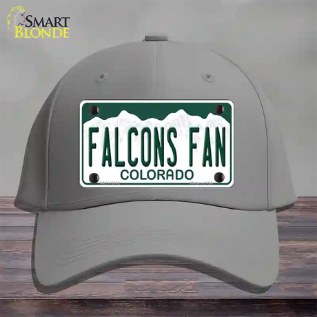 Falcons Fan Novelty License Plate Hat Cotton / Gray