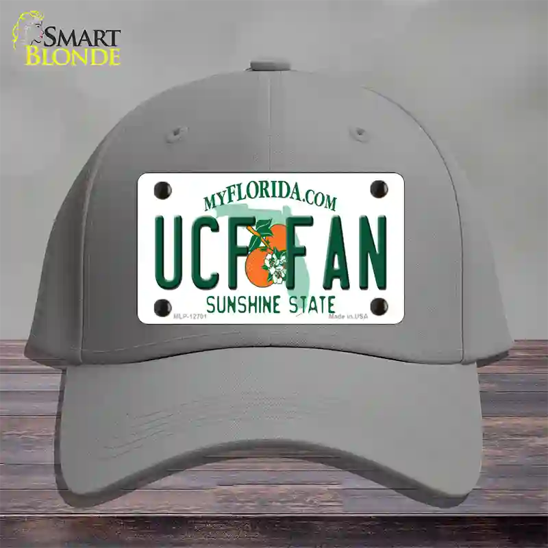 UCF Fan Novelty License Plate Hat Cotton / Gray