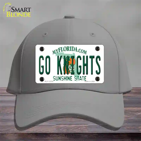 Go Knights Novelty License Plate Hat Cotton / Gray