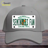 Seminoles Fan Novelty License Plate Hat Cotton / Gray