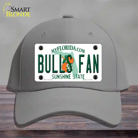 Bulls Fan Novelty License Plate Hat Cotton / Gray