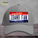 Idaho Fan Novelty License Plate Hat Cotton / Gray