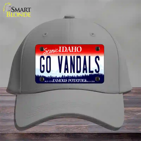 Go Vandals Novelty License Plate Hat Cotton / Gray