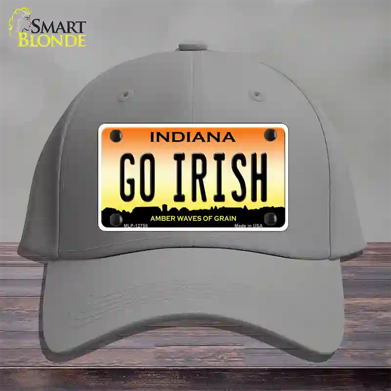 Go Irish Novelty License Plate Hat Tag Cotton / Gray