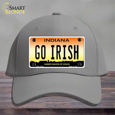 Go Irish Novelty License Plate Hat Tag Cotton / Gray