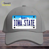 Iowa State Novelty License Plate Hat Tag Cotton / Gray