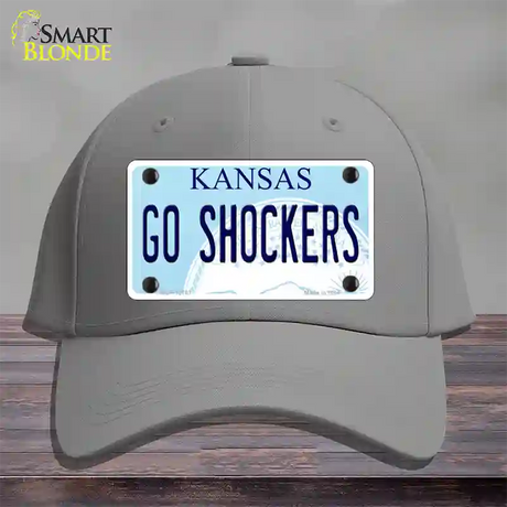 Go Shockers Novelty License Plate Hat Tag Cotton / Gray