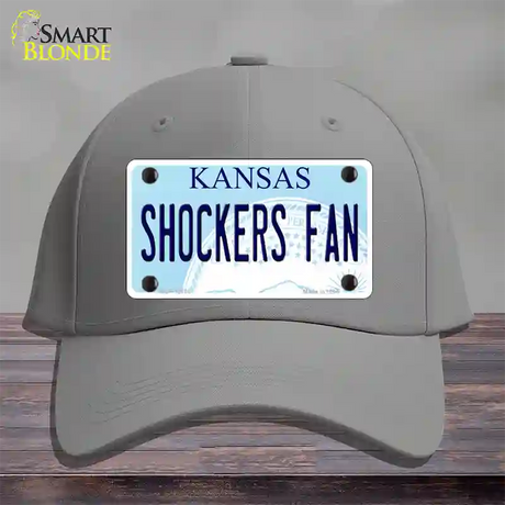 Shockers Fan Novelty License Plate Hat Tag Cotton / Gray