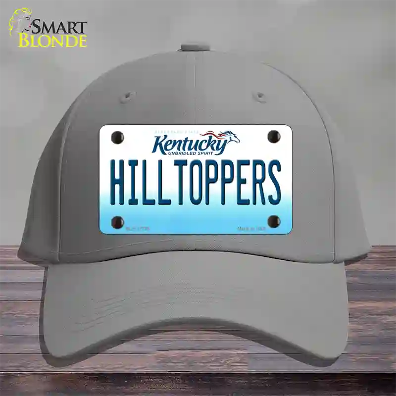 Hilltoppers Novelty License Plate Hat Tag Cotton / Gray