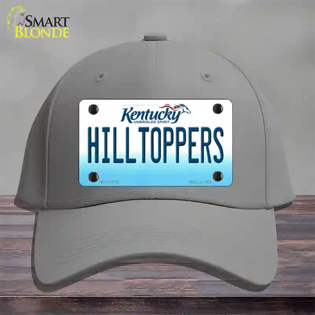 Hilltoppers Novelty License Plate Hat Tag Cotton / Gray