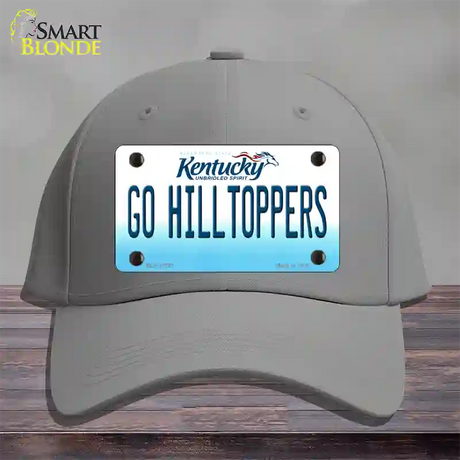 Go Hilltoppers Novelty License Plate Hat Tag Cotton / Gray