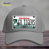 Louisiana Go Tigers Novelty License Plate Hat Tag Cotton / Gray