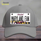 Maryland Fan Novelty License Plate Hat Tag Cotton / Gray