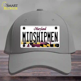 Midshipmen Novelty License Plate Hat Tag Cotton / Gray