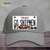 Go Shipmen Novelty License Plate Hat Tag Cotton / Gray