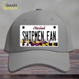 Shipmen Fan Novelty License Plate Hat Tag Cotton / Gray