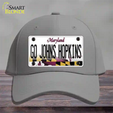 Go Johns Hopkins Novelty License Plate Hat Cotton / Gray